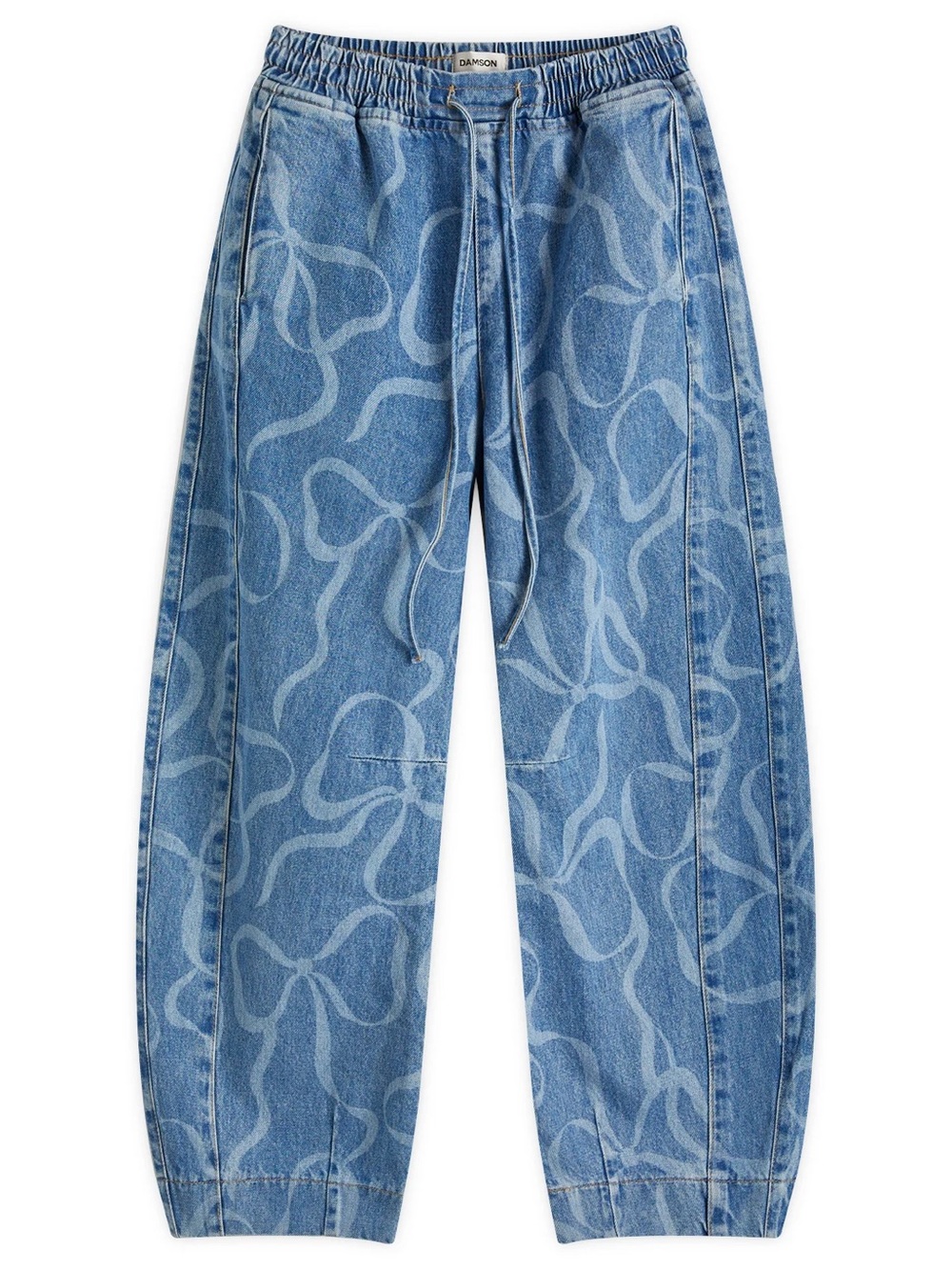 Damson Madder Felix Bow, wide leg barrel jeans size 16 - Picture 2 of 14